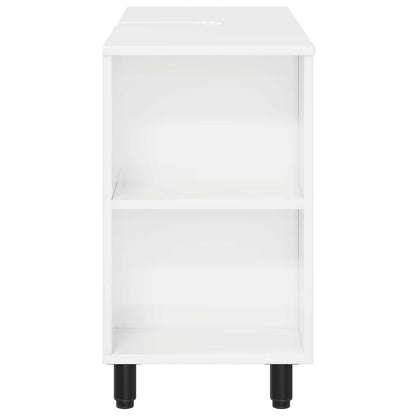 Bathroom Vanity Unit High Gloss White 80 x 35 x 60 cm