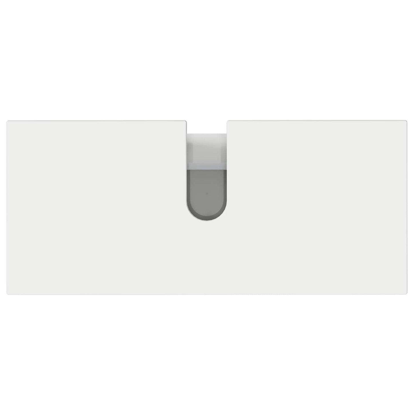 Bathroom Vanity Unit High Gloss White 80 x 35 x 60 cm