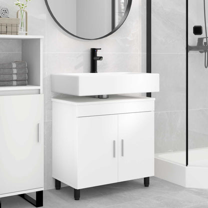 Bathroom Vanity Unit White 60 x 35 x 60 cm Engineered Wood