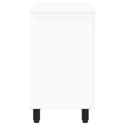 Bathroom Vanity Unit White 60 x 35 x 60 cm Engineered Wood