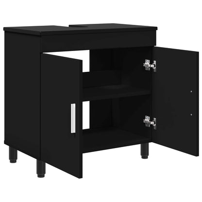 Bathroom Vanity Unit Black 60 x 35 x 60 cm Engineered Wood