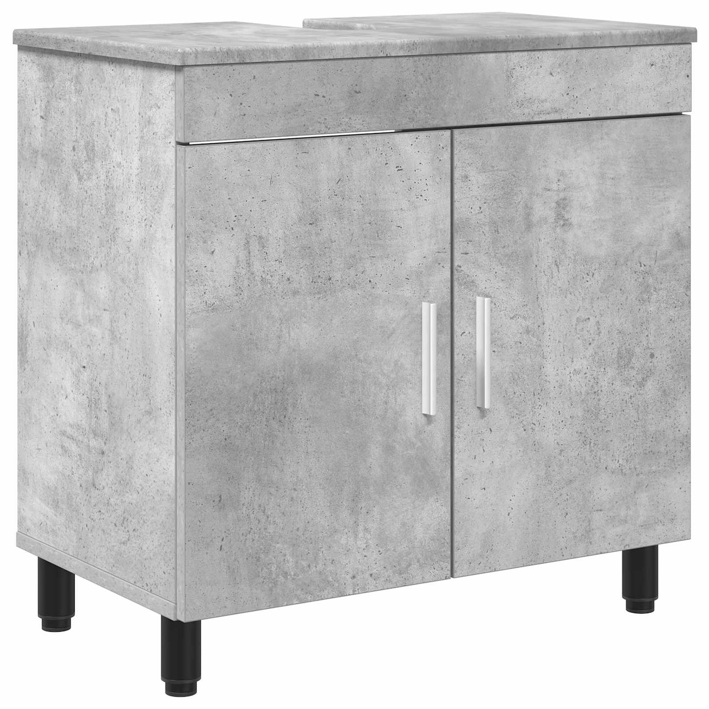 Bathroom Vanity Unit Concrete Grey 60 x 35 x 60 cm