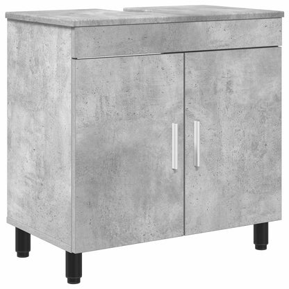 Bathroom Vanity Unit Concrete Grey 60 x 35 x 60 cm