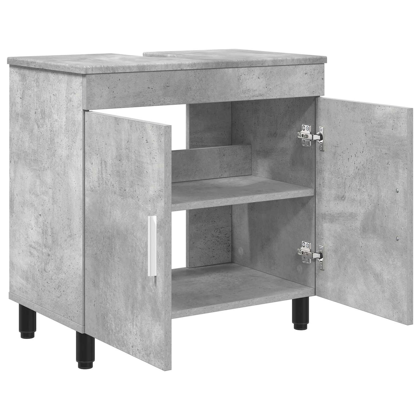 Bathroom Vanity Unit Concrete Grey 60 x 35 x 60 cm