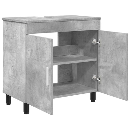 Bathroom Vanity Unit Concrete Grey 60 x 35 x 60 cm