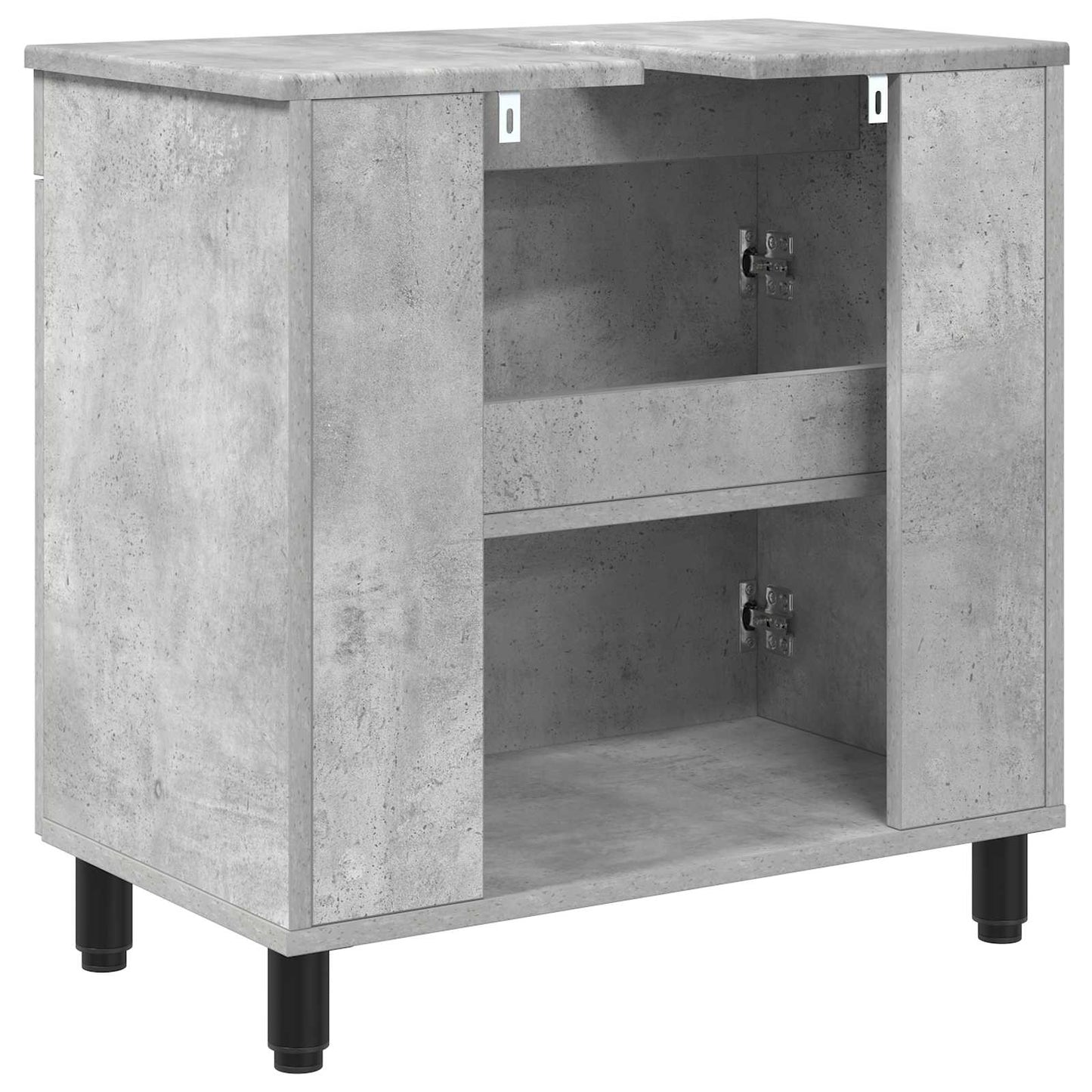 Bathroom Vanity Unit Concrete Grey 60 x 35 x 60 cm