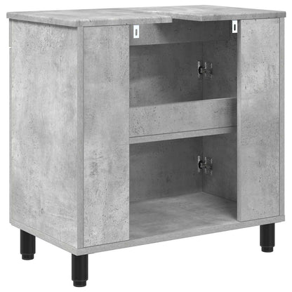 Bathroom Vanity Unit Concrete Grey 60 x 35 x 60 cm