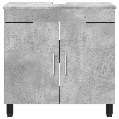 Bathroom Vanity Unit Concrete Grey 60 x 35 x 60 cm