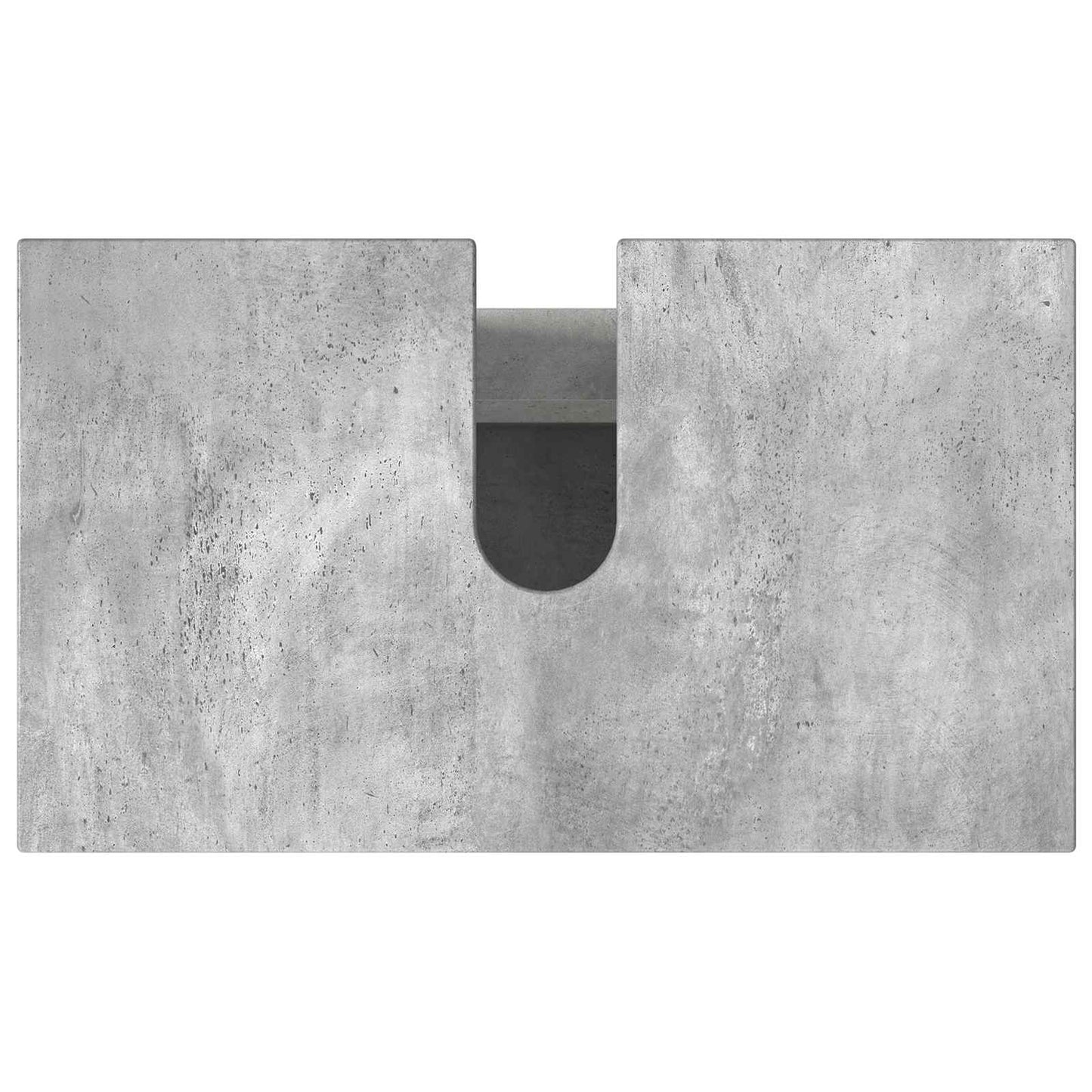 Bathroom Vanity Unit Concrete Grey 60 x 35 x 60 cm