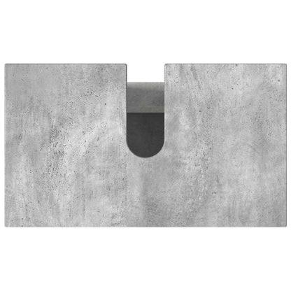 Bathroom Vanity Unit Concrete Grey 60 x 35 x 60 cm
