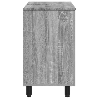 Bathroom Vanity Unit Grey Sonoma 60 x 35 x 60 cm