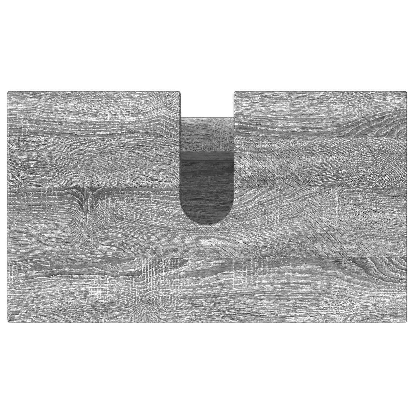 Bathroom Vanity Unit Grey Sonoma 60 x 35 x 60 cm