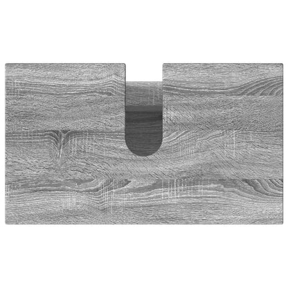 Bathroom Vanity Unit Grey Sonoma 60 x 35 x 60 cm