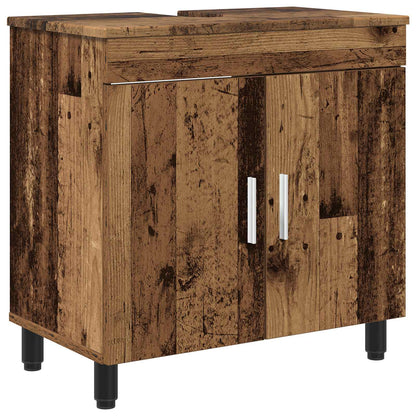 Bathroom Vanity Unit Old Wood 60 x 35 x 60 cm Engineered Wood