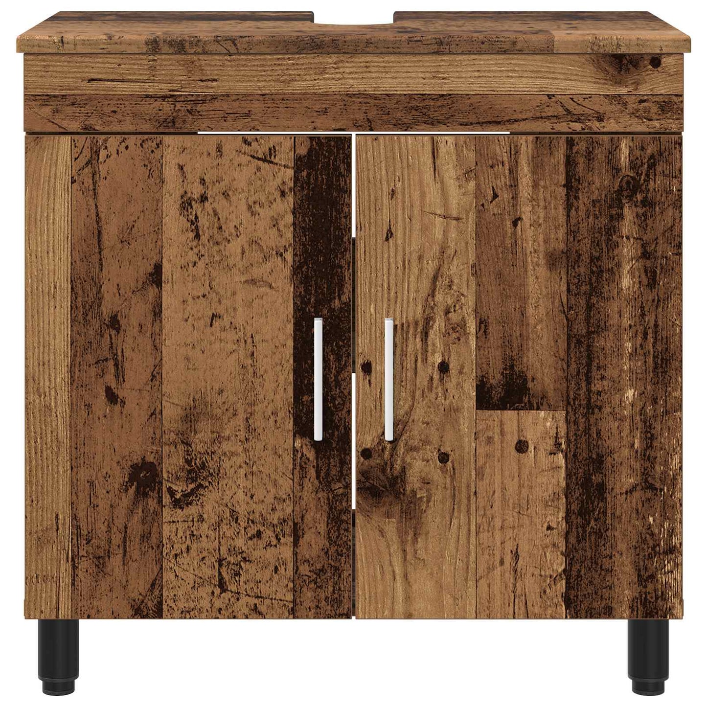Bathroom Vanity Unit Old Wood 60 x 35 x 60 cm Engineered Wood