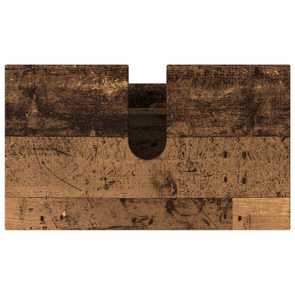 Bathroom Vanity Unit Old Wood 60 x 35 x 60 cm Engineered Wood
