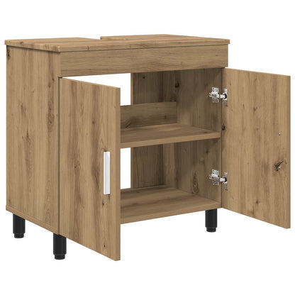 Bathroom Vanity Unit Artisan Oak 60 x 35 x 60 cm