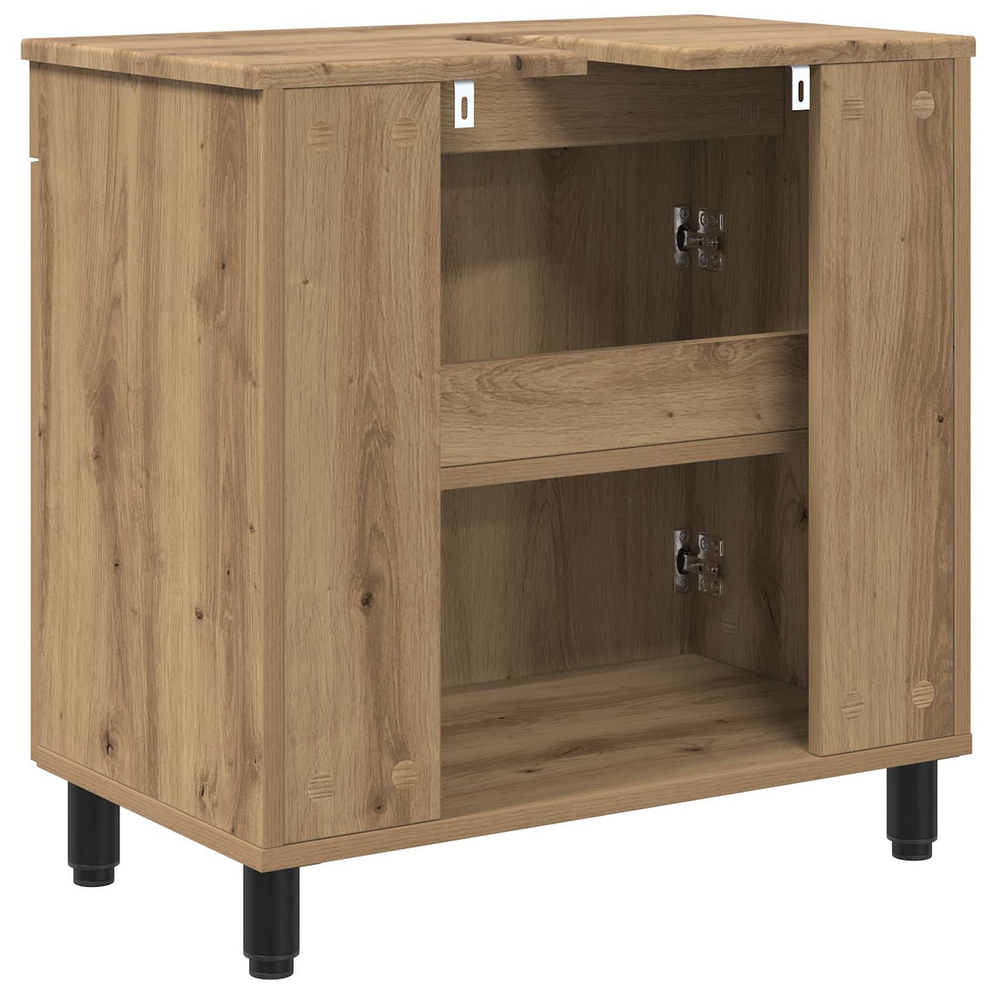 Bathroom Vanity Unit Artisan Oak 60 x 35 x 60 cm
