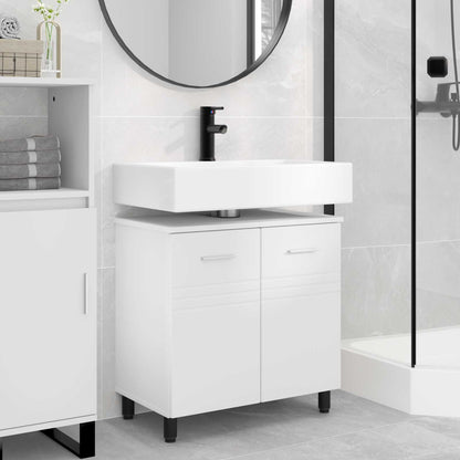 Bathroom Vanity Unit White 60 x 35 x 60 cm Engineered Wood
