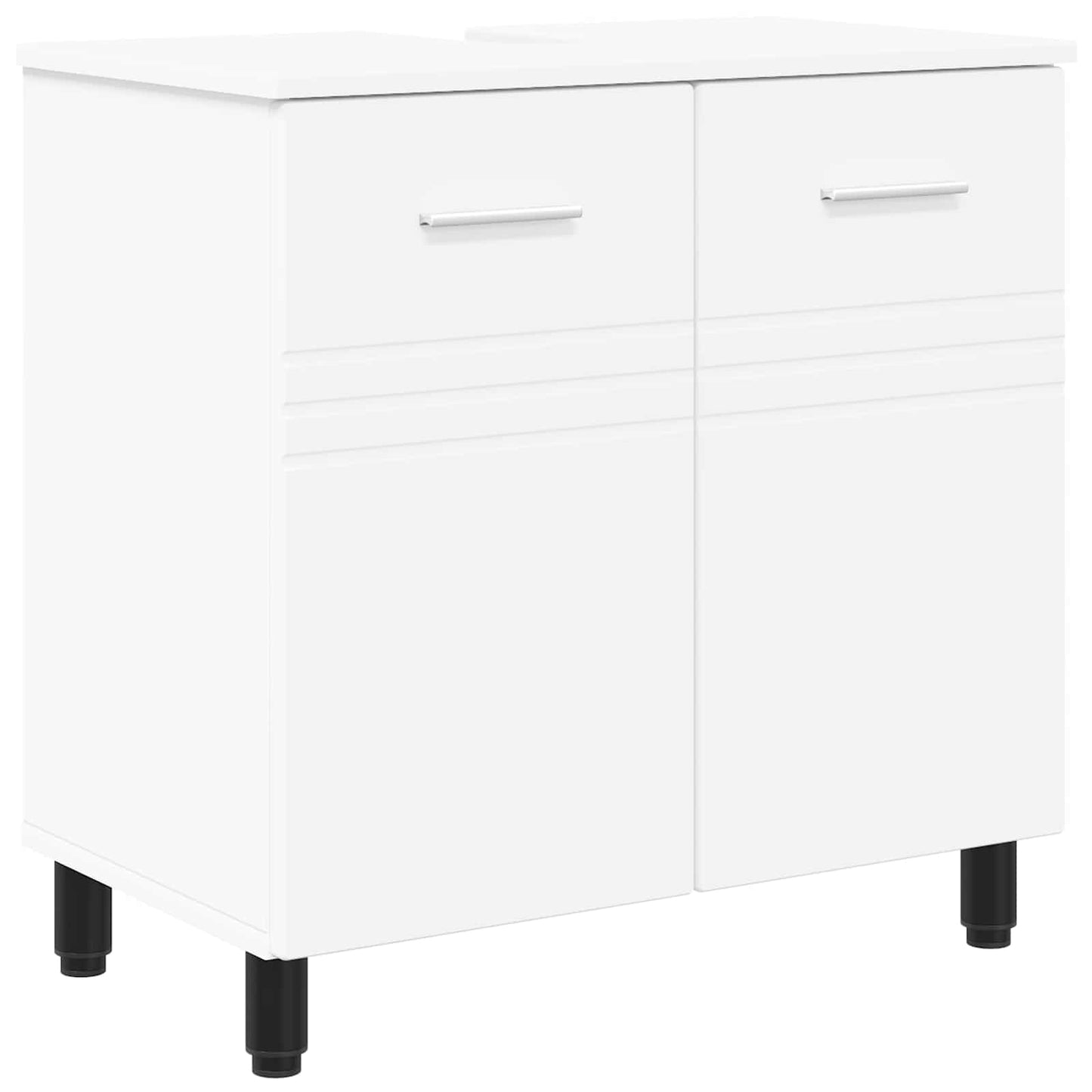 Bathroom Vanity Unit White 60 x 35 x 60 cm Engineered Wood