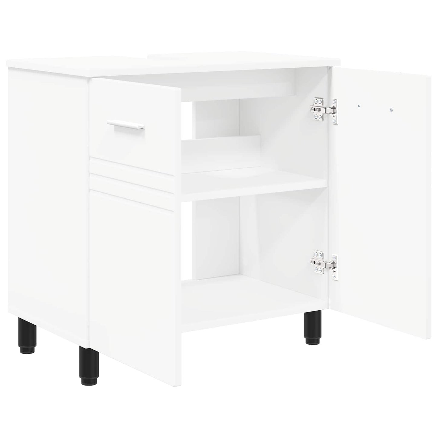 Bathroom Vanity Unit White 60 x 35 x 60 cm Engineered Wood