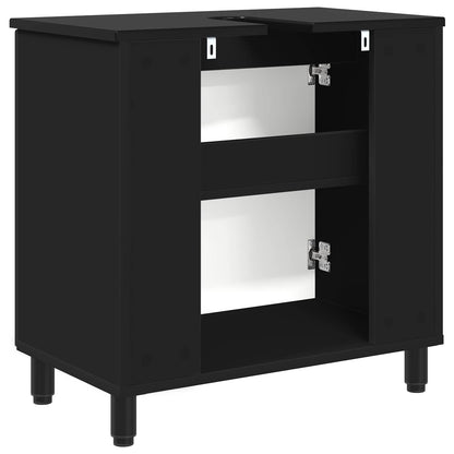 Bathroom Vanity Unit Black 60 x 35 x 60 cm Engineered Wood