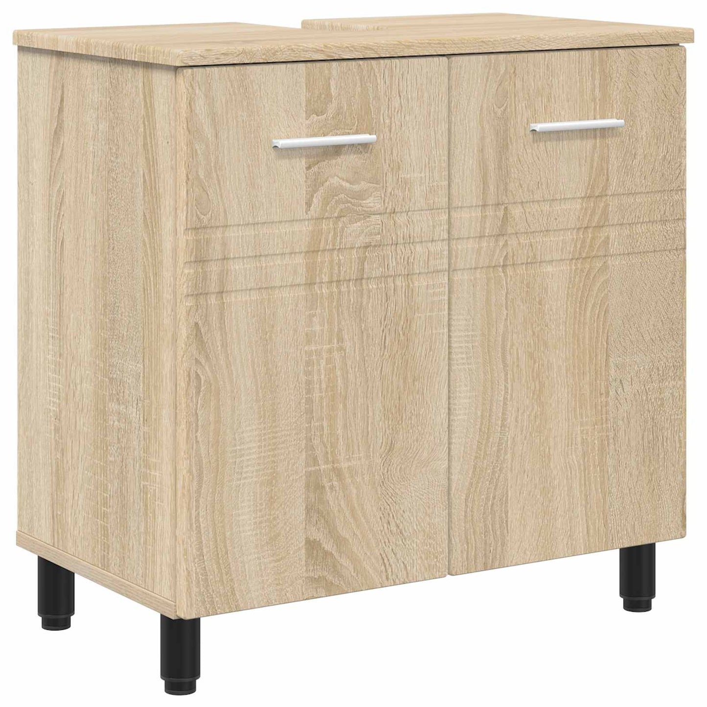 Bathroom Vanity Unit Sonoma Oak 60 x 35 x 60 cm Engineered Wood