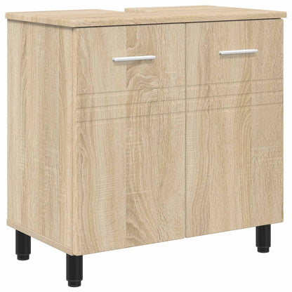 Bathroom Vanity Unit Sonoma Oak 60 x 35 x 60 cm Engineered Wood