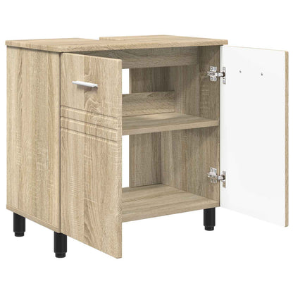 Bathroom Vanity Unit Sonoma Oak 60 x 35 x 60 cm Engineered Wood