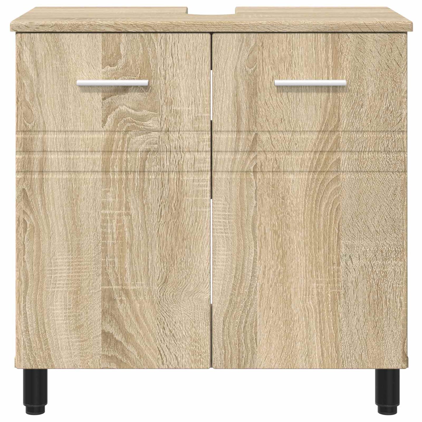 Bathroom Vanity Unit Sonoma Oak 60 x 35 x 60 cm Engineered Wood