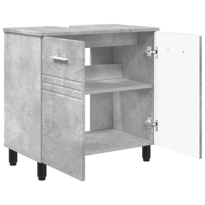 Bathroom Vanity Unit Concrete Grey 60 x 35 x 60 cm
