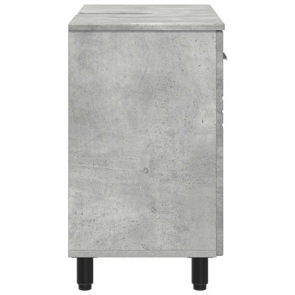 Bathroom Vanity Unit Concrete Grey 60 x 35 x 60 cm