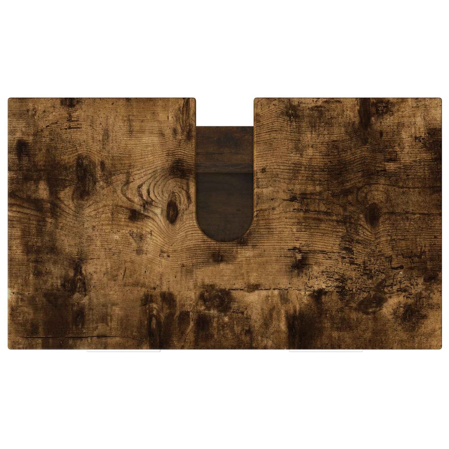 Bathroom Vanity Unit Smoked Oak 60 x 35 x 60 cm Engineered Wood
