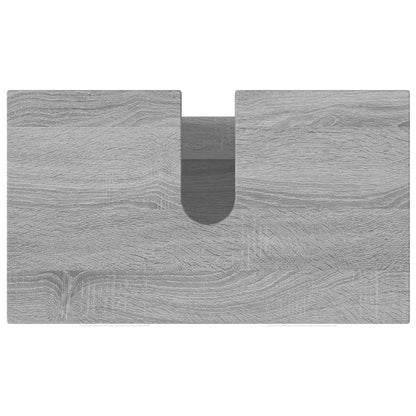 Bathroom Vanity Unit Grey Sonoma 60 x 35 x 60 cm