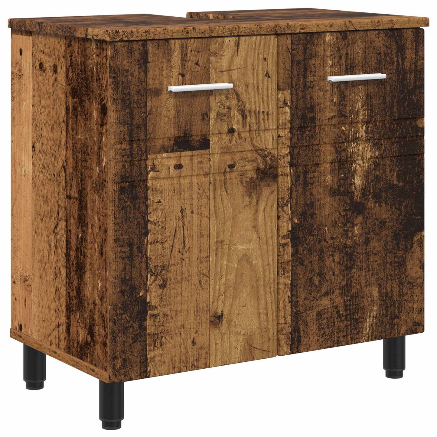 Bathroom Vanity Unit Old Wood 60 x 35 x 60 cm Engineered Wood