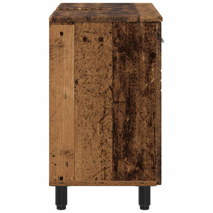 Bathroom Vanity Unit Old Wood 60 x 35 x 60 cm Engineered Wood
