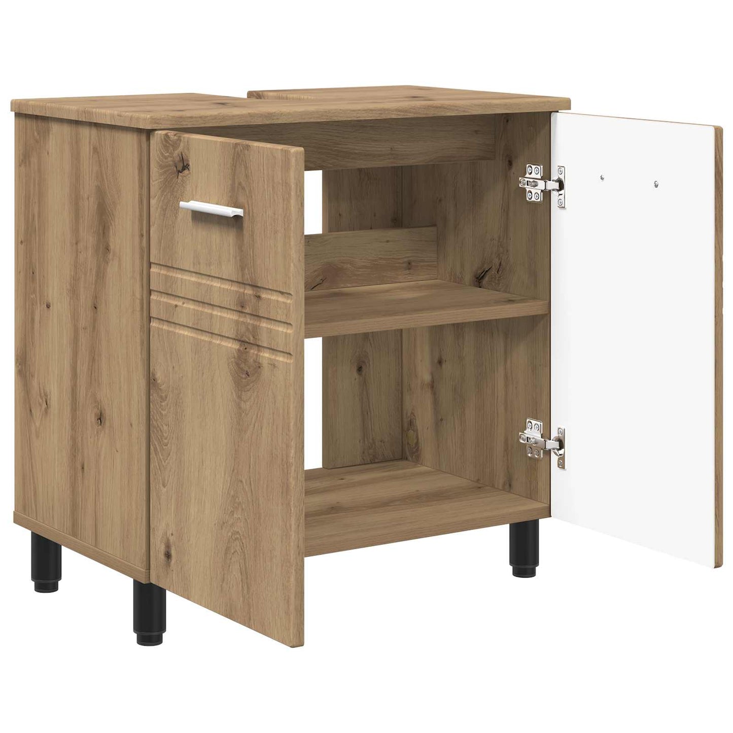 Bathroom Vanity Unit Artisan Oak 60 x 35 x 60 cm