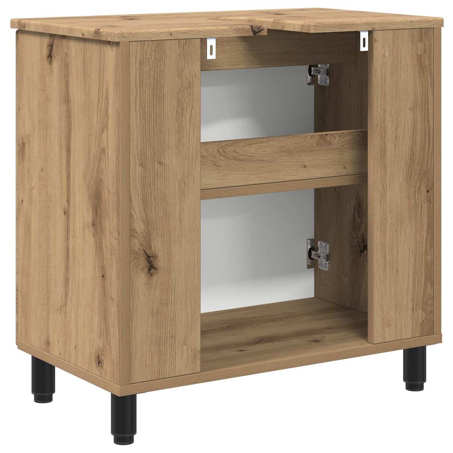 Bathroom Vanity Unit Artisan Oak 60 x 35 x 60 cm