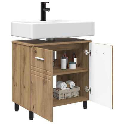 Bathroom Vanity Unit Artisan Oak 60 x 35 x 60 cm