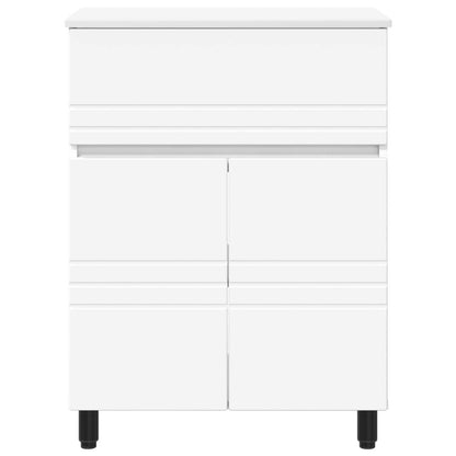 Bathroom Vanity Unit White 60 x 35 x 80 cm Engineered Wood