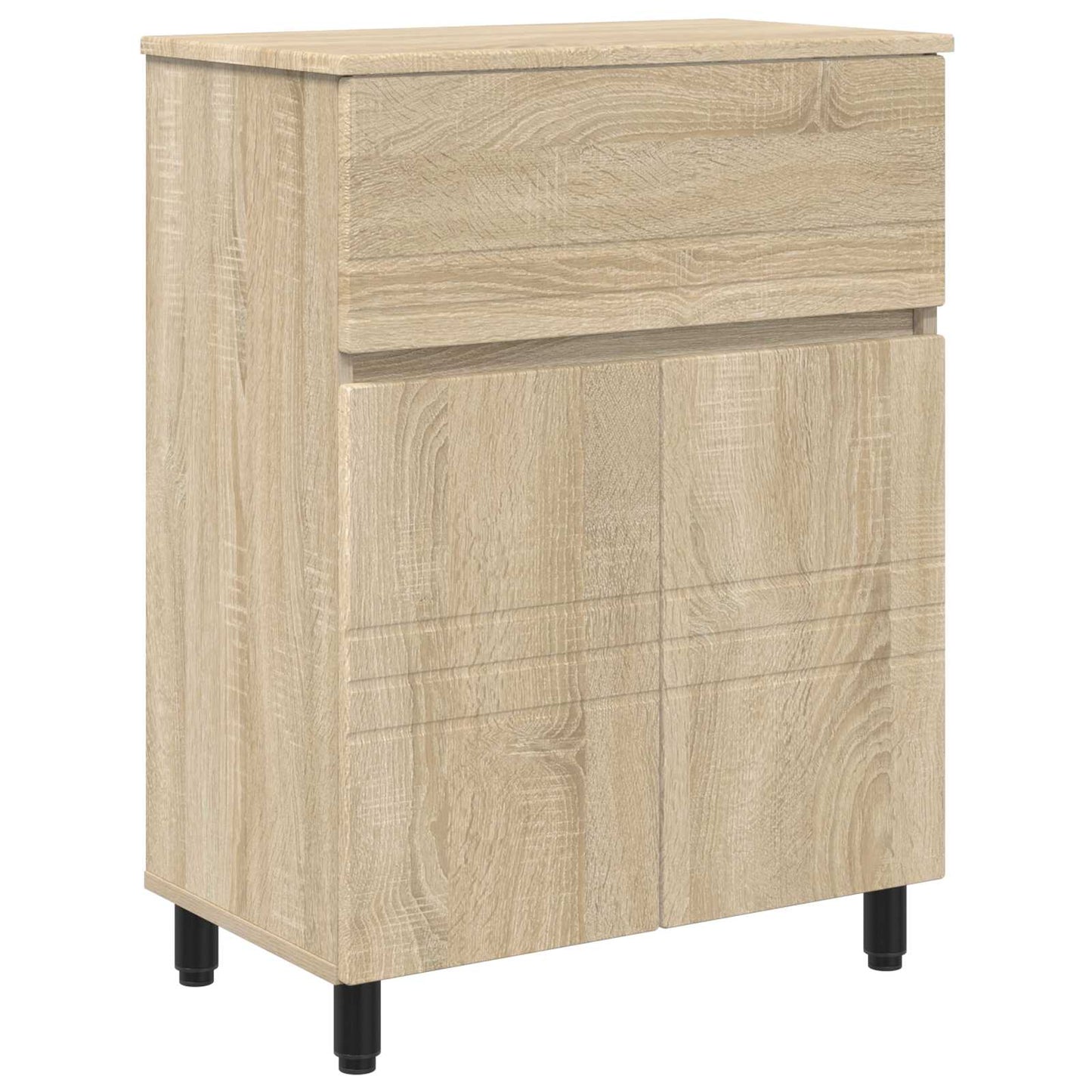 Bathroom Vanity Unit Sonoma Oak 60 x 35 x 80 cm Engineered Wood