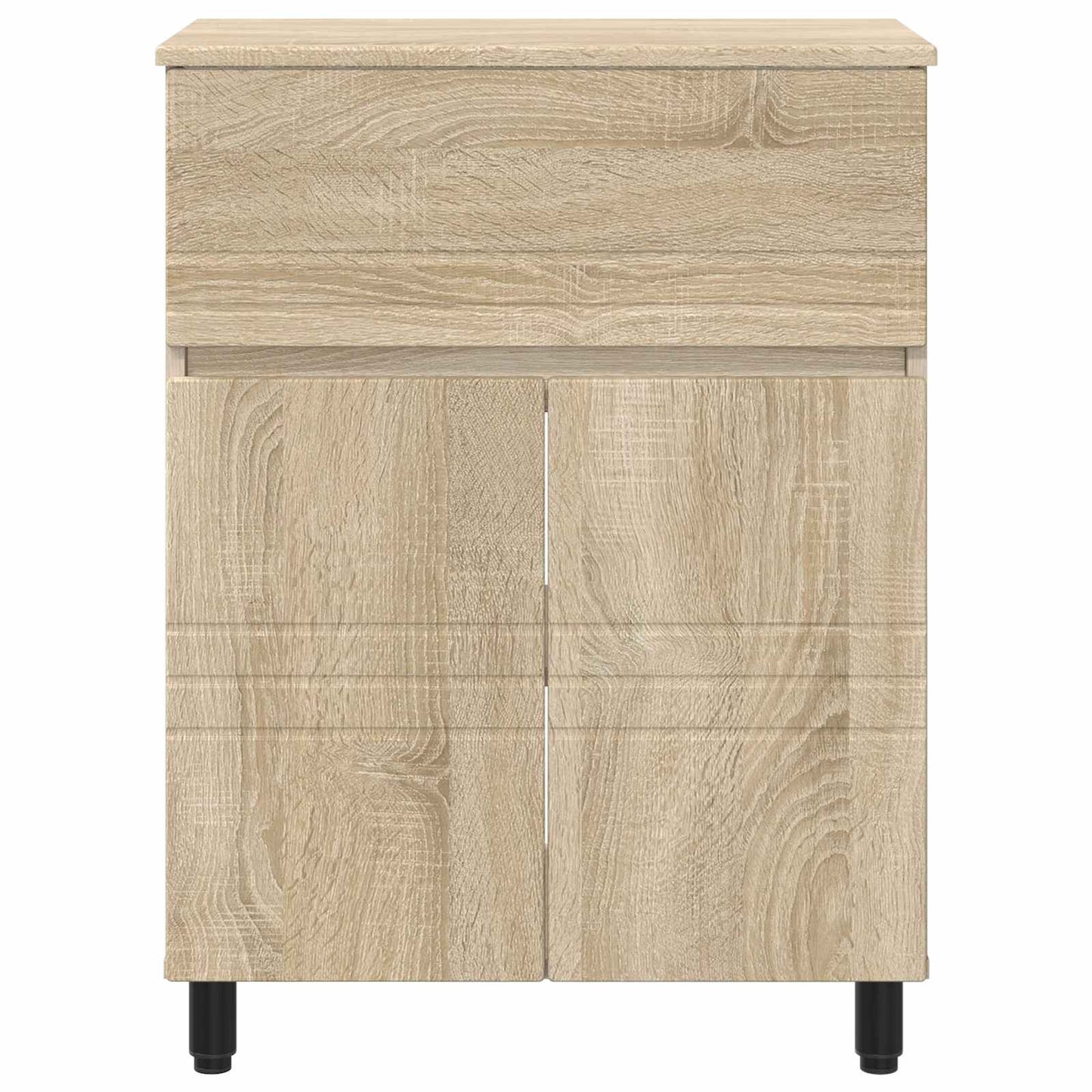 Bathroom Vanity Unit Sonoma Oak 60 x 35 x 80 cm Engineered Wood