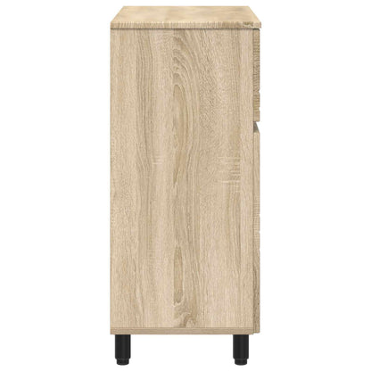 Bathroom Vanity Unit Sonoma Oak 60 x 35 x 80 cm Engineered Wood