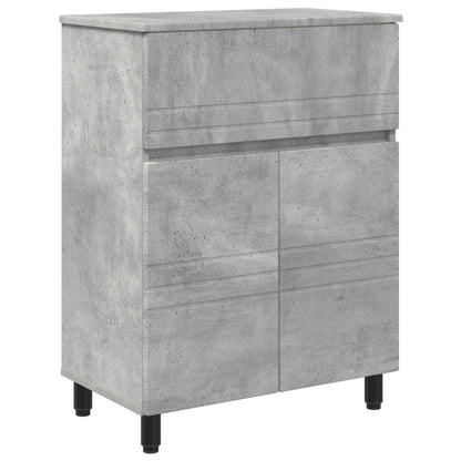 Bathroom Vanity Unit Concrete Grey 60 x 35 x 80 cm