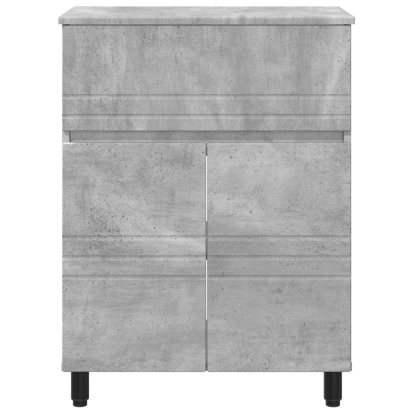 Bathroom Vanity Unit Concrete Grey 60 x 35 x 80 cm