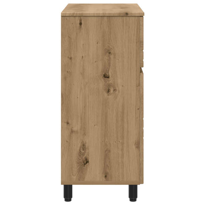 Bathroom Vanity Unit Artisan Oak 60 x 35 x 80 cm