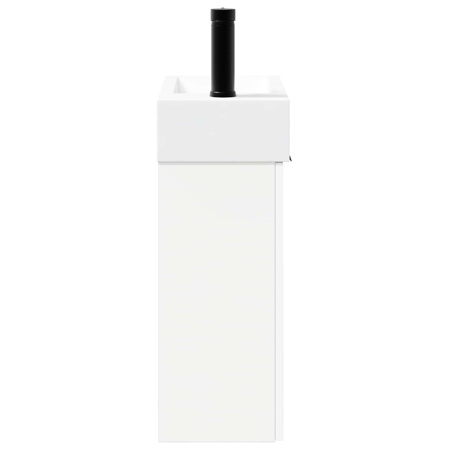 Bathroom Vanity Unit with Tap White 45.5 x 22.5 x 84 cm