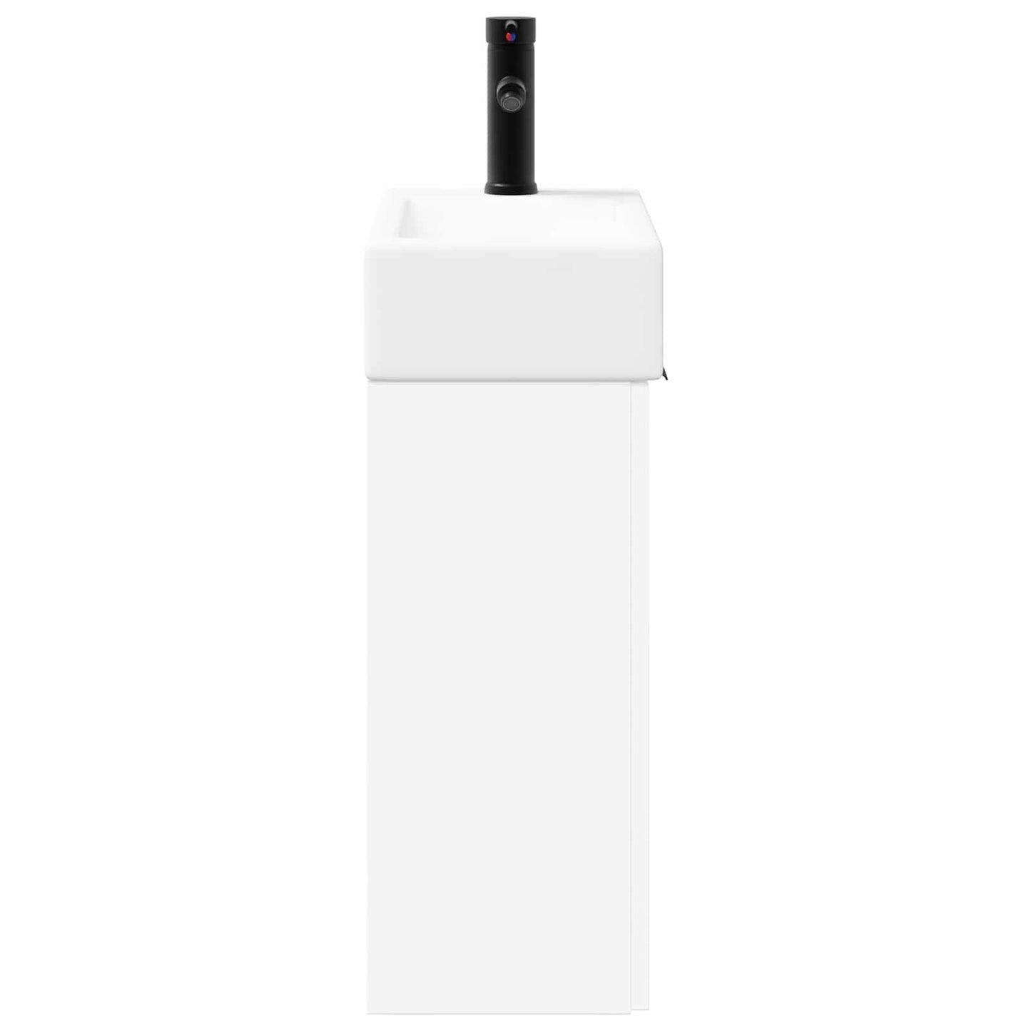 Bathroom Vanity Unit with Tap White 45.5 x 22.5 x 84 cm