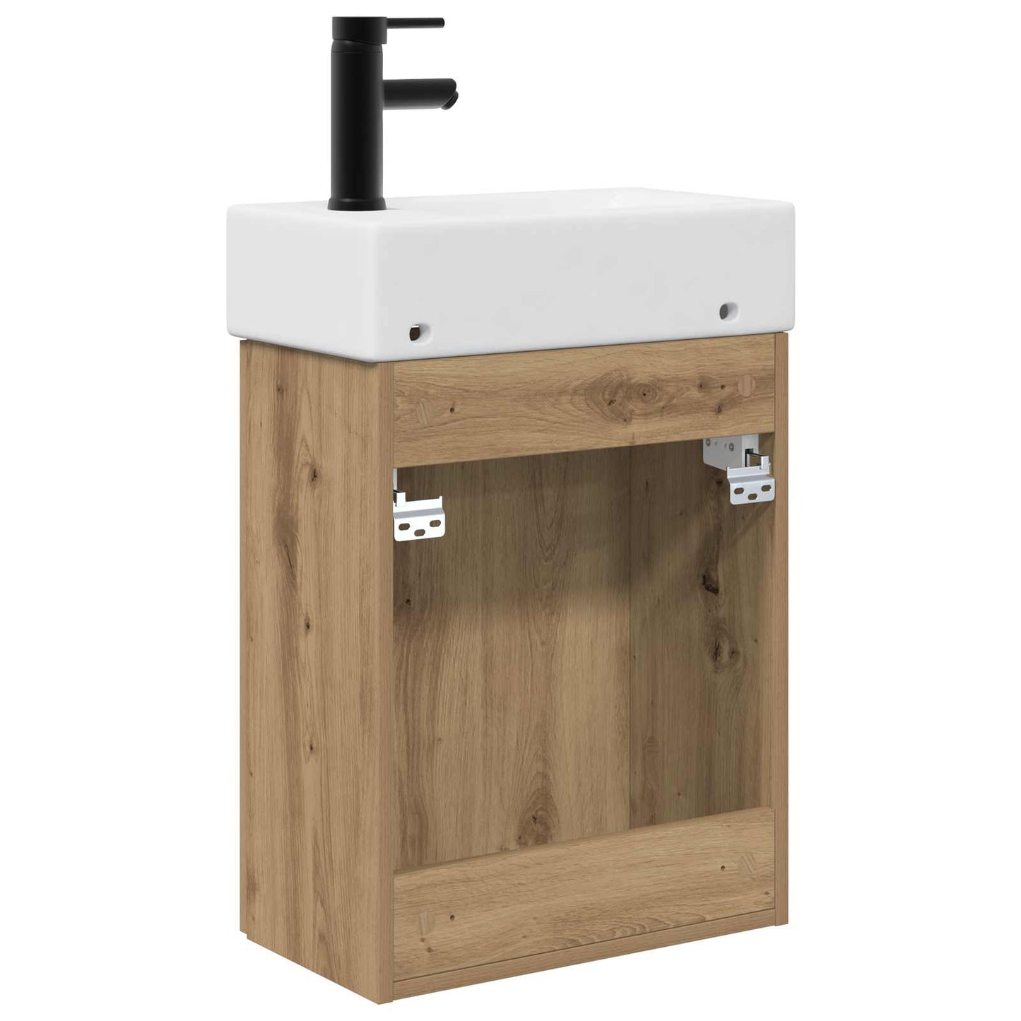 Bathroom Vanity Unit with Tap Artisan Oak 45.5 x 22.5 x 84 cm