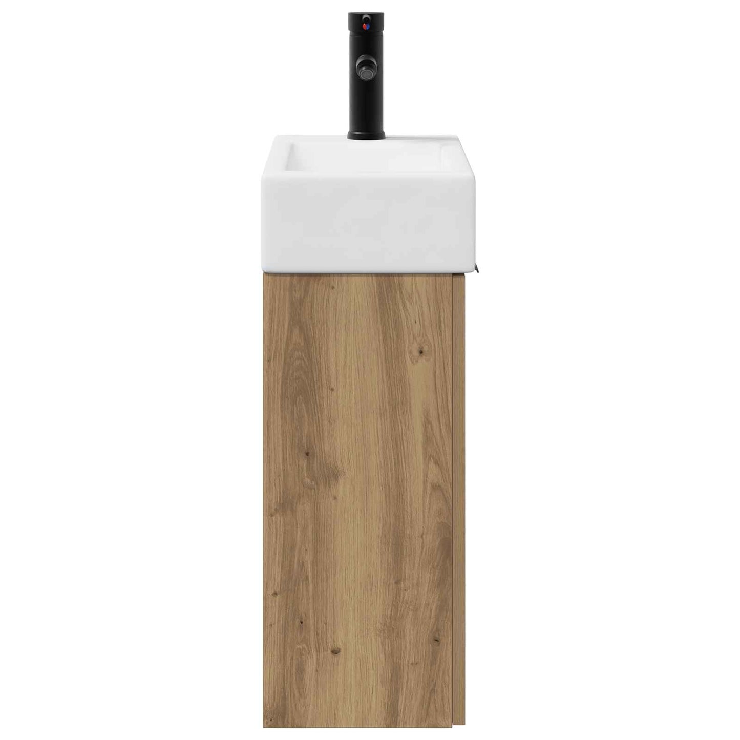 Bathroom Vanity Unit with Tap Artisan Oak 45.5 x 22.5 x 84 cm
